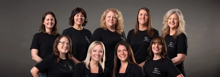 Chiropractor Andover MN Karrie Lehn And Kerri Norring With Team Contact Us