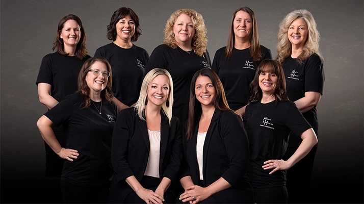Chiropractor Andover MN Karrie Lehn And Kerri Norring With Team Members Contact Us Chiropractors Karrie Lehn And Kerri Norring With With Team Members At Health & Healing Family Chiropractic