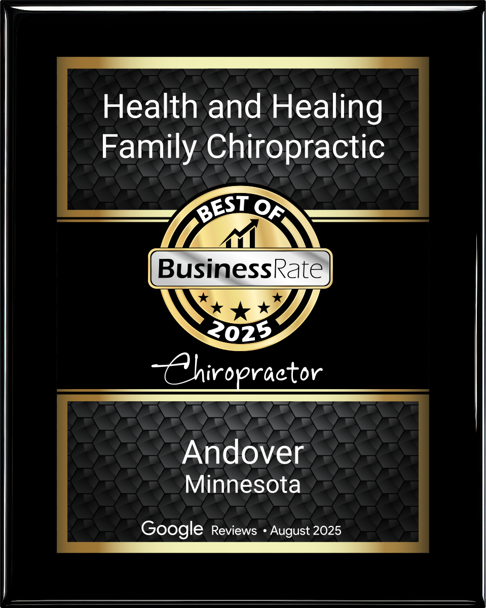 Chiropractic Andover MN Minnesota 2026 Award