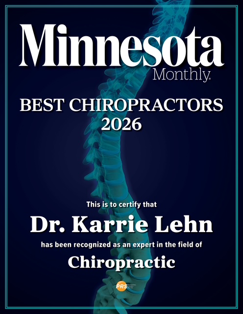 Chiropractic Andover MN Minnesota 2026 Award